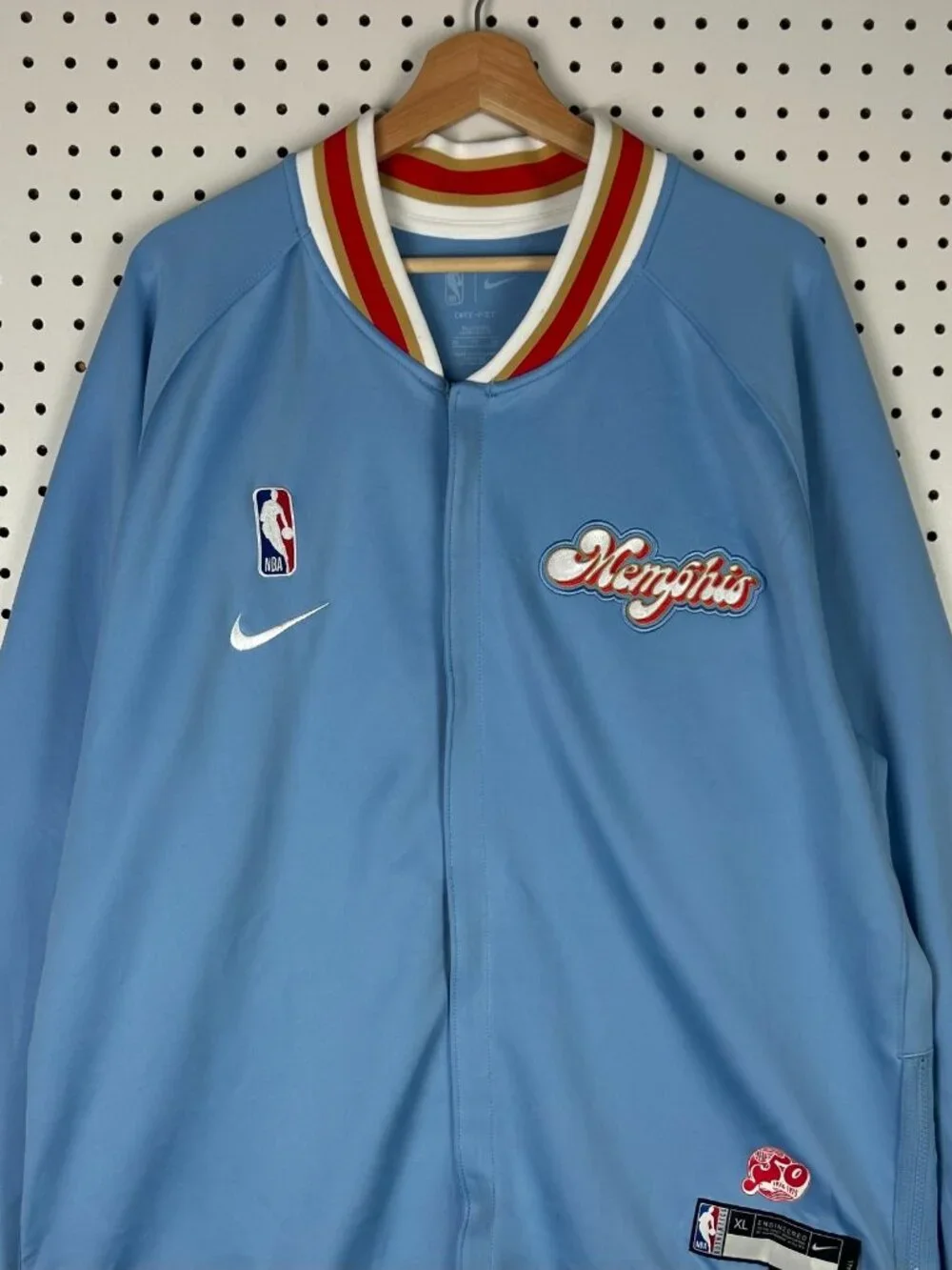 Memphis Grizzlies‎ Nike On Court Jacket XLT NWT Full Zip Warm Up City Edition